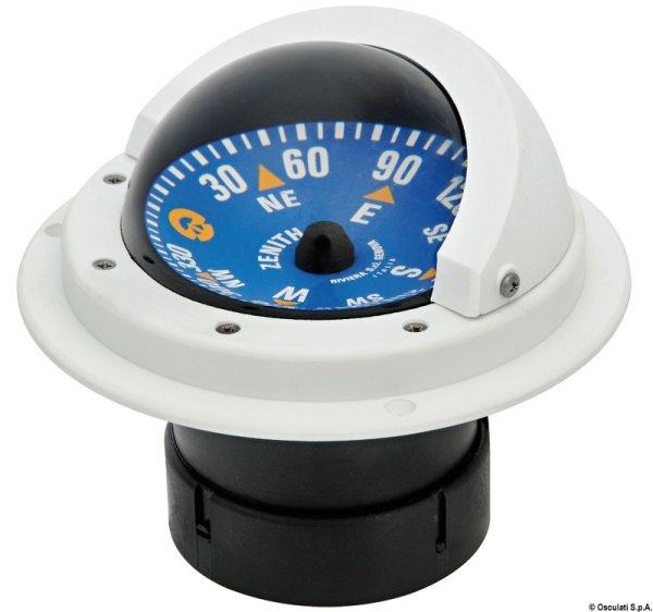 Bussola Riviera 3" BZ1/AVB blu/bianca - 25.014.20